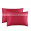 Amazon Best Seller Colorful Envelope Closure Soft Silky Satin Pillow Case