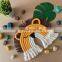 Best Seller Animal Rainbow Macrame Rope, Wall Hanging Decor, Kids Nursery Room Decor Vietnam Supplier