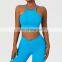 Sexy Backless Sports High Impact Gym Bras Factory Sales Women Quick Dry Sling Yoga Tops