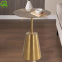 modern event furniture rental side tables luxury stainless steel side table for restaurant hotel
