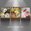 modern hand home decoration wall artwork canvas flower oil painting