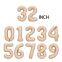 32Inch Foil Birthday Balloons Helium Number Balloon 0-9 Happy Birthday Wedding Party Decorations Aluminum Film Globos
