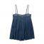 Spring new women's clothing European and American style fashionable simple denim short dress