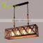 New Design Rectangle Wood Pendant Light/Bamboo Edison Pendant Light                        
                                                Quality Choice