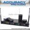 4 Channels Lavalier Body-Pack Wireless Mini Microphone UHF-408