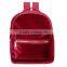 Fashion Women Cute Backpacks VelvetGirls Zipper Small Sack