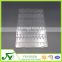 Clear hard plastic 50 holes blister electronic packaging tray