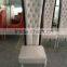 Morden fabric wooden luxury crystal high back banquet chair