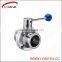 Stainles steel 6 inch butterfly valve