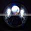 BJ-HL-017 New Arrival "DOT SAE E9" Round 7" Motocross Motorcycle HID LED Projector Headlight for Harley Davidson Headlights