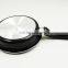 forged aluminum imitation black pressed aluminum nonstick fry pan with bakelite handle spiral bottom