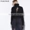 PM-030 PUNK Hollow Out High Collar Hand Knitted Woolen Sweaters Design For Woman