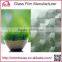 Decorative semi-rigid PVC film decorative glass window/door