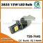 12V 24V 2835SMD 15 watt car 7440 LED turn light lamp