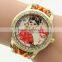 New Design Fashion Girls Women Watch And Bracelet Ladies Mvmt Slim Stone Quartz Watch