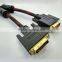 Wholesale gold plated dvi cable for hdtv computer monitor