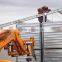 Weld h beam prefabricated steel building chicken shed prefab poultry house