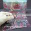 transparent custom packaging label stickers
