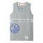 Custom wholesale 100% cotton mens blank stringer tank top
