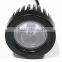 Round 10W LED Work Light 2 Inch 10 Watt Black LED Mini Auxiliary Work Light For Motorcycle car 4X4 Offroad