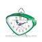 Wind up clock in Triangle shaped, customize alarm clock