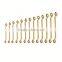 Non Sparking Double Wrench,beryllium Copper DIN Double Box Offset Wrench,non Magnetic Ring Spanner