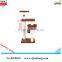 Durable simple furniture cat tree with playing rope for cats