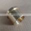 custom CNC turned bushing brass machine parts