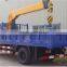 Mobile crane 5 ton hydra crane for sale in india with tipper truck
