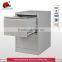 high quality anti-tilt construction 2 drawers vertical steel filing cabinet