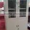 glass swing door popular and cheap metal storage office cupboard