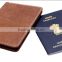 leather passport card holder, wholesale men leather passport
