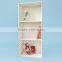 Modern plastic movable cubby corner storage rack shelf