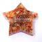 Carnelian Chakra Orgone Pentagram Star