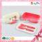 2015 New Design China  Hot-Sale Lunch Box Wholesale Kids Meal Box Plastic Lunch Box with Spoon and Fork