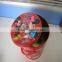 Christmas Round mickey tin box for cookies/candy