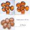 115.20 Ct Orange Star Sapphire 6 Rays Lab Created Stone