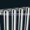 Polished stainless steel towel warmer