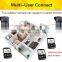 KIVOS Digital wireless intercom system with 3.5 inch indoor monitor door video phone