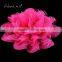 4.5INCH,15COLORS Hair Accessories For Baby Girls Shabby Chiffon Flower Tulle Lace Layered Flowers,YDKM13