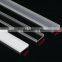 High heat sink Easy installation seamless led aluminum extrusion profile for led strip lighting
