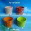 White large ceramic garden pots/ceramic flower pots