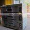 Bakery Equipment 3 Deck 9 Trays Industrial Gas Ovens