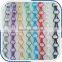 Metallic Chain Link Shower Curtain( lacquer coating)
