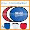 Advertising foldable frisbee fan flying disc customised Good Quality dog frisbee