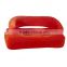 double seat inflatable sofa chair with headrest,inflatable lounge sofa pink