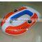 hot sale new design pvc inflatable boat for fun pool float/double raft lounger/inflatable boat mattress