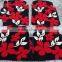 Red flower modern design wool acrylic excellent hail protection car mat