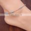 urquoise Beads Gold Chain Anklet Bracelet Barefoot Sandal Beach Foot Jewelry
