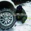 KNS12mm steel zinc plated Quick Mounting car snow chains